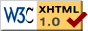 XHTML 1.0 Transitionnel valide&nbsp;!